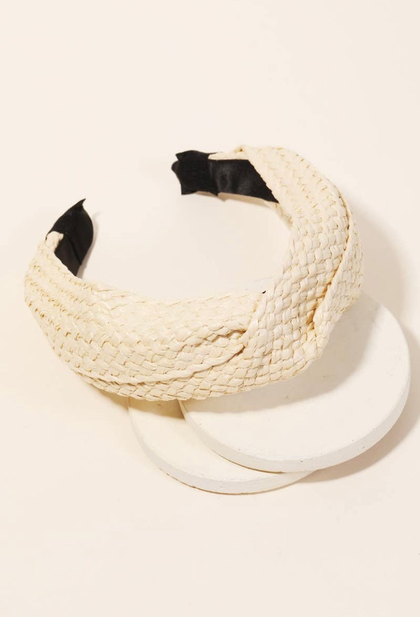 Raffia Knot Headband