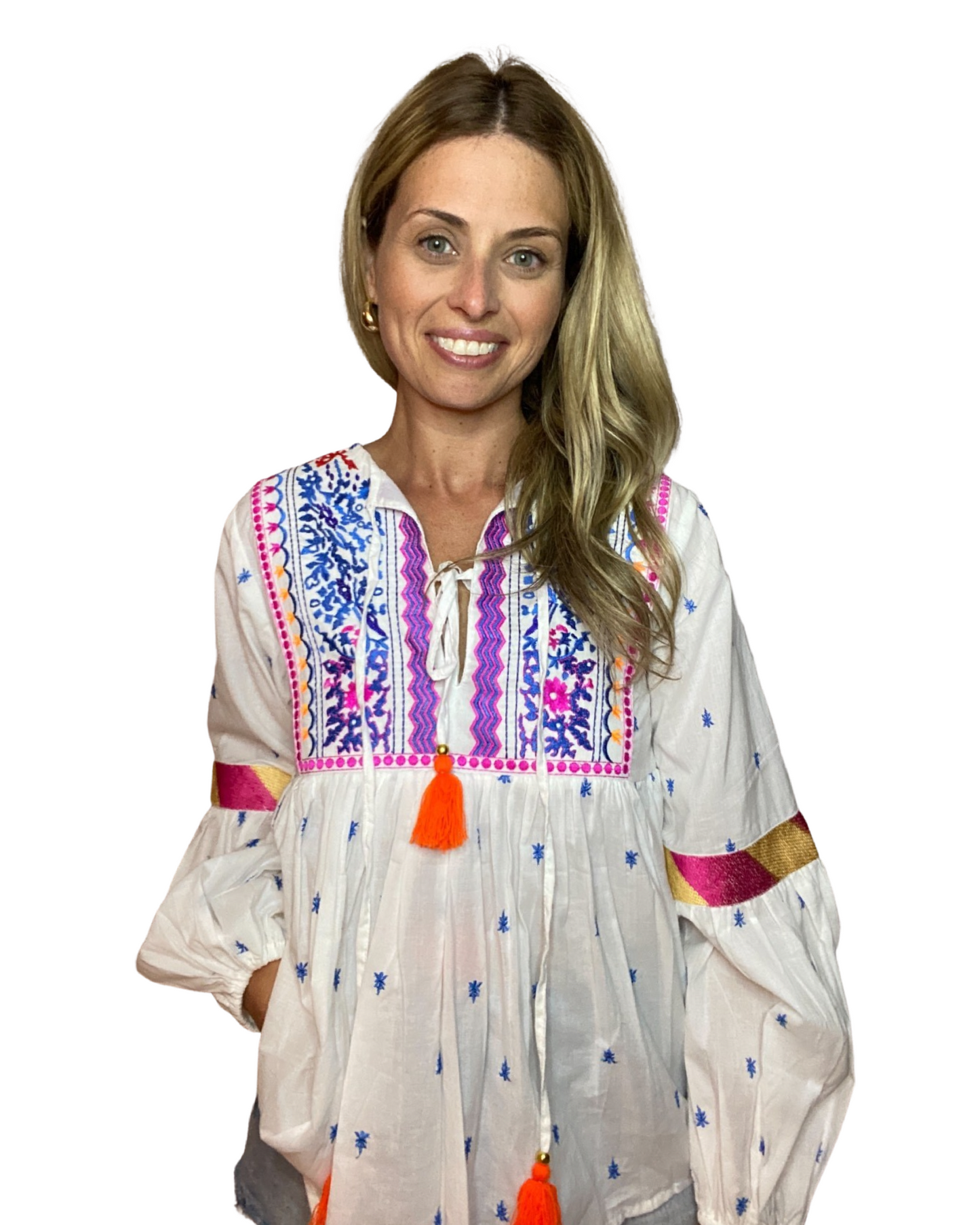 Karen Embroidered Top