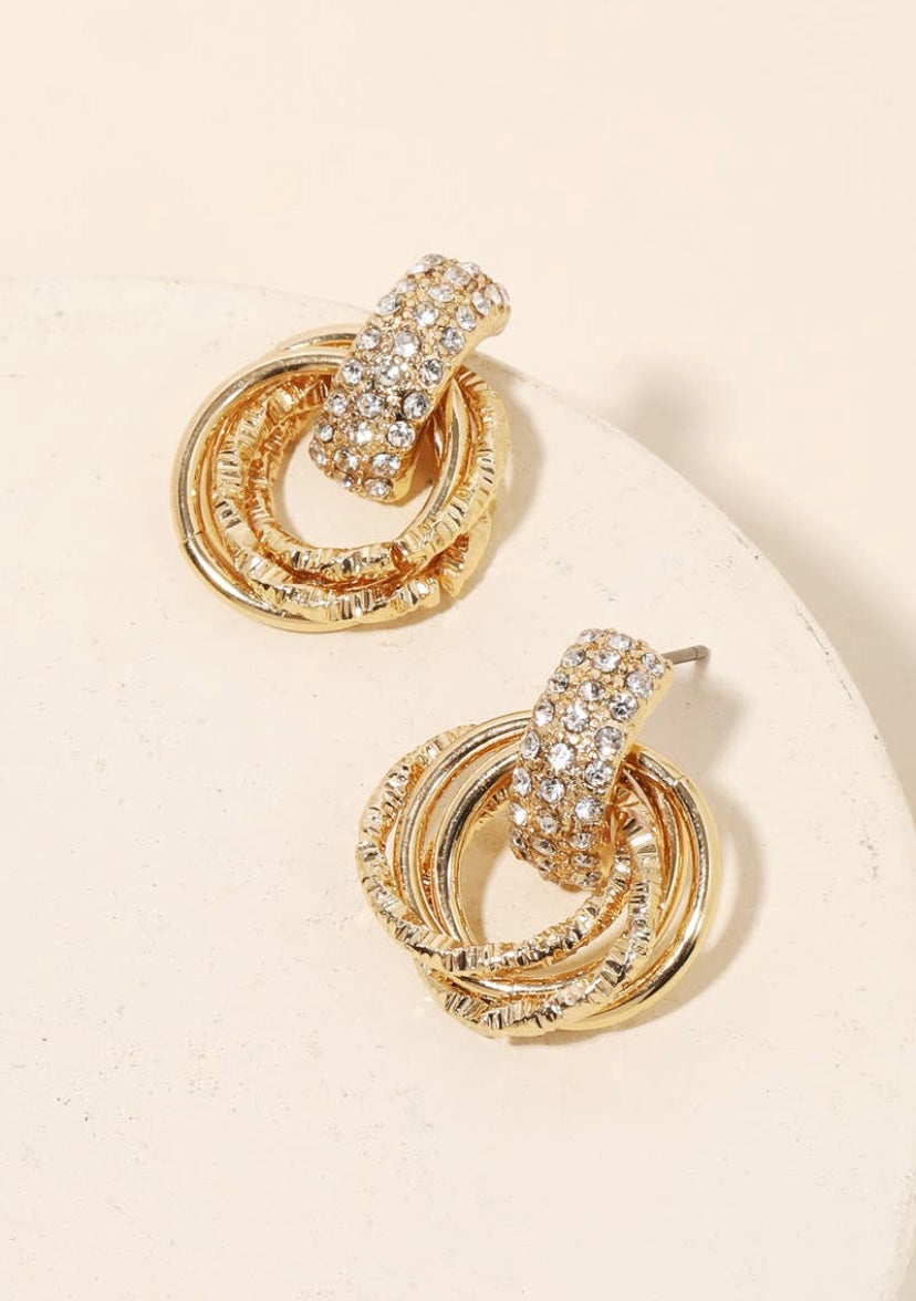 Michelle Layered Drop Earring