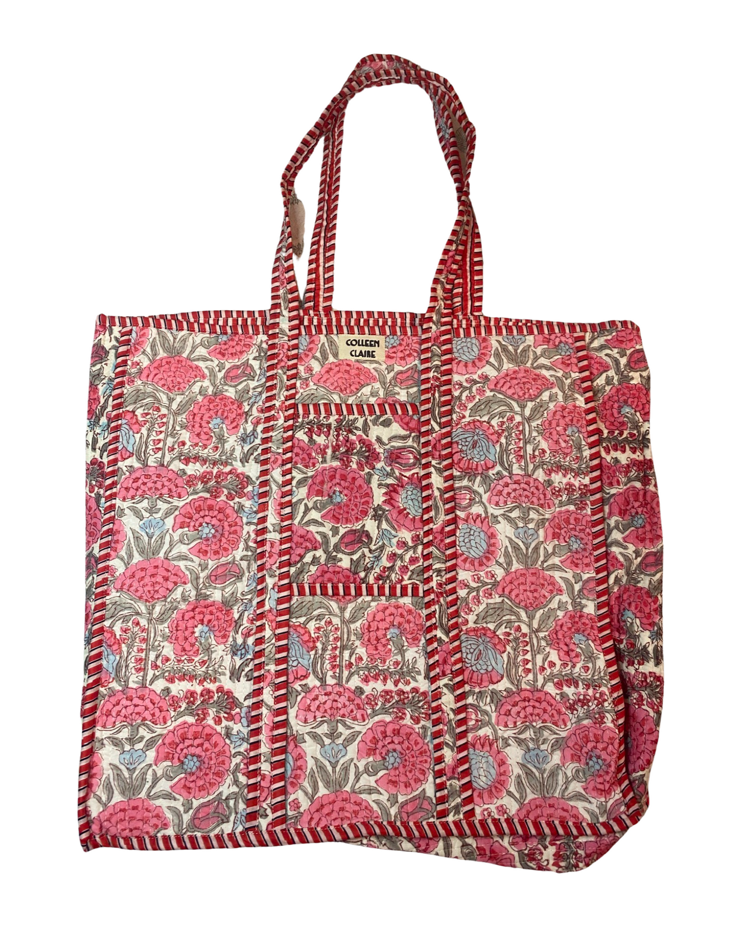 Carrie Tote Pink Multi